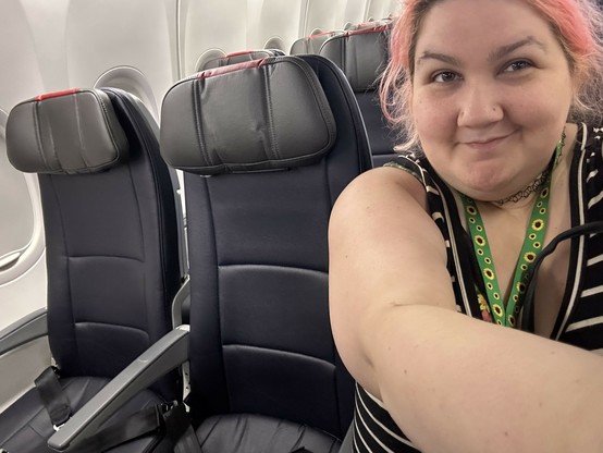 I got da whole row 2 myself 