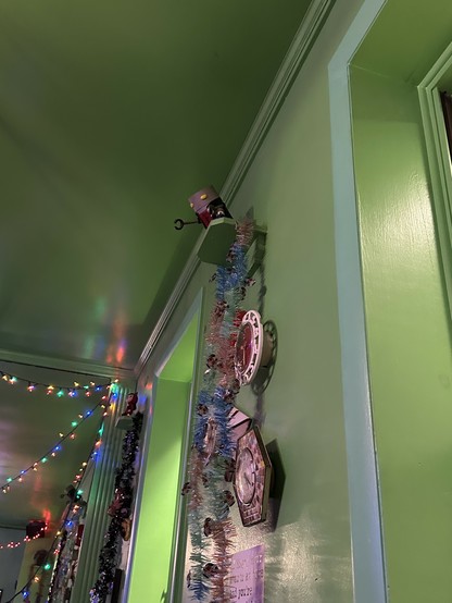 mechazawa from cromartie high school figurine thing on a shelf at a restaurant in philly. also it doesn't count if you didn't know and learned from the alt text so don't try n pull a fast one on me!!!