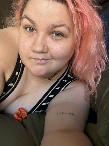 selfie of me not dying from Big Sleepy