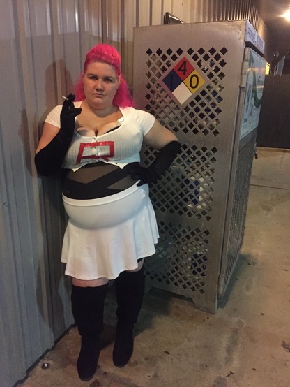 me as jessie from team rocket smoking a cigarette right next to flammable shit lmao